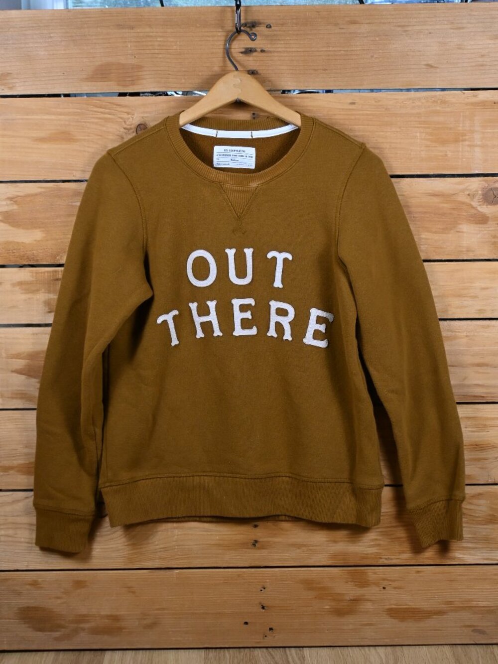 REI Coop Wallace Lake "Out There" Spellout Crewneck Sweatshirt - Women's MD
